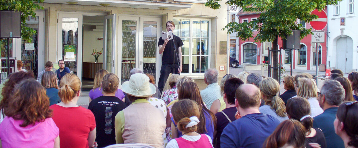Poetry-Slam Literaturfest Meißen