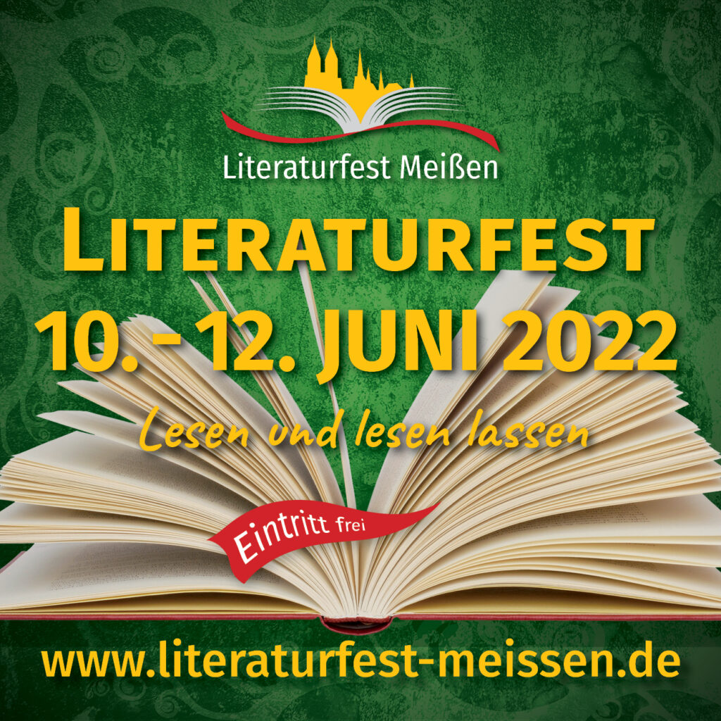 Banner Literaturfest Meißen 2022