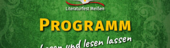 Literaturfest Meißen Programm