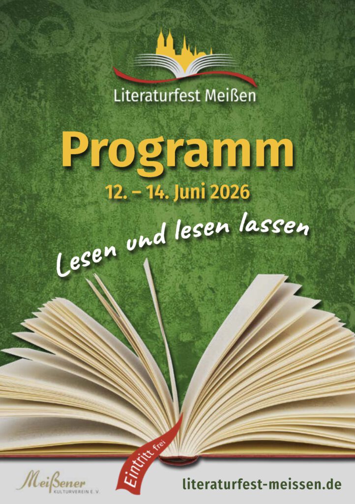 Programmheft Literaturfest Meißen 2026 Titel
